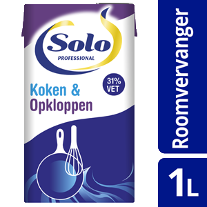 SOLO KOKEN EN OPKLOPPEN-SOLO 8X1 LITER (PLANTAARDIG VET)