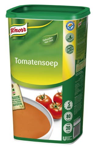 SOPA DE TOMATE EN POLVO - KNORR 6X1,25 KILO