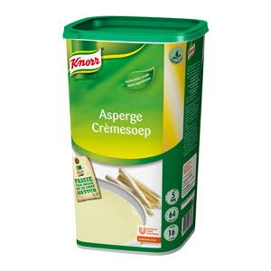 SOPA DE ESPÁRRAGOS EN POLVO -KNORR 6X1,125KILO