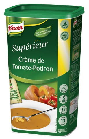 POTAGE TOMATE/COURGE EN POUDRE SUP-KNORR-6X1,17KILO