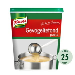 FOND DE VOLAILLE PATE - KNORR - 6X1 KILO