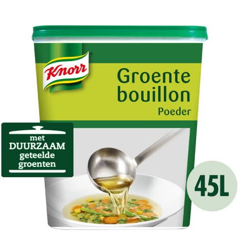 BOUILLION DE LEGUMES POUDRE - KNORR 6X1000 GRAMMES