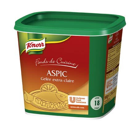 ASPIC GELEI HELDER POEDER- KNORR 6X900 gram