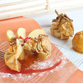 FINE PANCAKE WITH APPLE/SUZETTE -20X90GRAMMES   -18°C