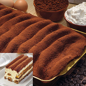 TIRAMISU VASCHETTA -CRAFT-ARTESANAL - VIGO 6X1100 GRAMMOS   -18°C