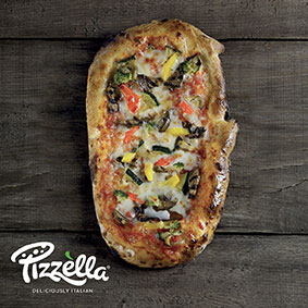 PIZZELLA ITALIANA VEGETARIANA - 12STX230GRAM -18 ° C (HORNEAR 220 ° C)