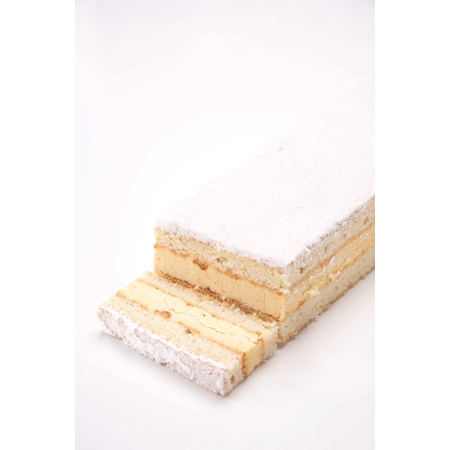 MISERABLE(BISCUIT D'AMANDE/CREME VANILLA) (22X8X4CM) 12LONGUEUR -18°C DECONG