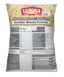 [2004109900] POTATO PURÉE GOURMAND-LUTOSA -4x2,5KILO   -18°C