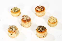 ABAKE-MINI VOL-AU-VENTS APERO ASSORTIEMENT - 14X24 PIECES   -18°C