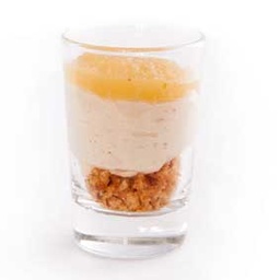 [1602201000] FOIE GRAS /POMME/PAIN D'EPICE 48X66 ML APERO FROID VERRE    -18°C