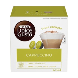 CUP DE CAFÉ, DOLCE GUSTO-CAPPUCCINO - 4X16X6X186,4GRAMMOS