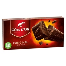 CHOCOLAT BLOC/TABLET DARK CÔTE D'OR - 2X9X2X200GRAMMES