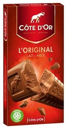 CHOCOLAT AU LAIT TABLET/BLOC - COTE D'OR 2X18X200 GRAMMES