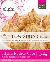 ELLPHI-COCONUT BLEND POWDER (WITH SUGAR SUBSTITUTE) 6X500GRAM